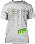 MusclePharm Flagship T-Shirts Katoen Wit