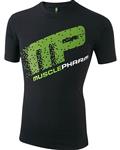 MusclePharm Pixel T-shirt Katoen Zwart