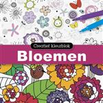 Creatief kleurblok bloemen