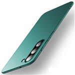Ultra Dun Hoesje voor Samsung Galaxy S22 Ultra - Hard Plastic Case Cover - Matte Groen