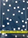 - AA - PEVA Douchegordijn Blauw 180x200