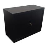 Roldeurkast Zwart H73xB100 Nieuw B-keus