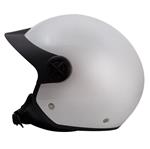 BHR 833 peak jethelm wit glanzend