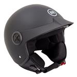 BHR 833 peak jethelm mat zwart