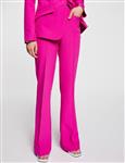 Bootcut Trousers With Darts 242-Paroi Dark Pink