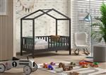 Dallas peuterbed huisbed - 70x140 - Antraciet - Vipack
