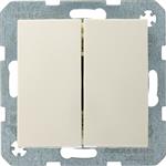 Berker - Berker S.1 wissel-wisselschakelaar crème