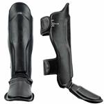 King Pro Boxing KPB/SG 2  Scheenbeschermers Zwart/Zwart