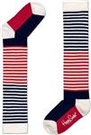 Happy Socks - Happy Socks  Blauw-Rood gestreept 4-9 maanden