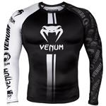Venum Logos Rash Guards L/S Zwart Wit