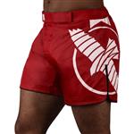 Hayabusa Icon Mid-Length Vechtsport Broek Rood Wit