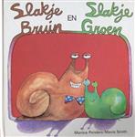 Slakje bruin en slakje groen
