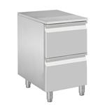 Meubel voor deegbollen,  2 neutrale laden (8x bakken 600x400) | Diamond | CATP/P9