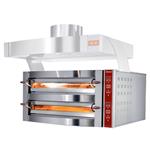 Elektrische oven, 2 kamers, 2x 6 pizza&#39;s &#248; 350 mm | Diamond | GDX12/35-DP