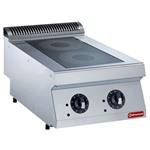 Elektrisch inductie kookplaat met 2 zones -top- | Diamond | E17/2ID4T-N