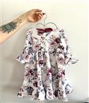 Tricot Jurk Magic Flower Peony 98/104