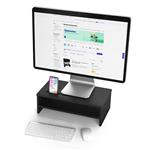 LifeGoods Monitor Verhoger (Compact) - Laptop Standaard met Telefoonhouder - 42,00 x 23,50 cm x 14,2