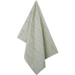 Theedoek bladeren - groen - 50 x 70 cm
