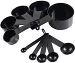 KitchenBrothers 10-Delige Maatbeker Set - Maatlepel - Maatcups