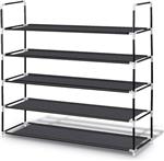 LifeGoods Schoenenrek 5 Laags - Kunststof - Zwart ( verpakking beschadigd)