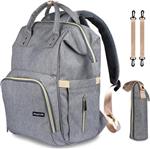 LifeGoods Luier- en Verzorgingstas - 23.8 Liter - Met Kinderwagen en Buggy Haak