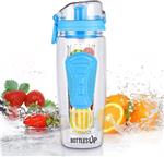 BottlesUp Waterfles met Fruit Infuser – Drinkfles met Fruit Filter