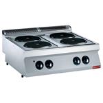 Elektrisch kookfornuis met 4 ronde platen -top- | Diamond | E17/4P8T-N