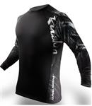 PunchTown Rash Guard Ryushin Lange Mouw Zwart