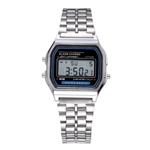 TMC212 Digitale Horloge - Polshorloge 3 ATM Waterdicht - Zilver