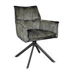 Eetkamerstoel Dani | Velvet Hunter Green