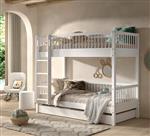 Forrest Beech stapelbed - 90x200 - Wit beuken - Vipack