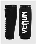 Venum Kontact Scheenbeschermers Zwart Wit zonder Voet