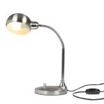 Moderne Zilverkleurige Tafellamp ? Valott Dock