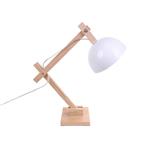 Witte Houten Tafellamp - Valott Palm