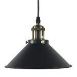 Industriële Hanglamp Zwart - Valott Cos