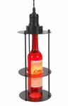 Industriële Hanglamp Rode Wijnfles ? Scaldare Verano