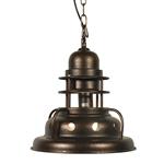 Industriële Rode Hanglamp - Scaldare Tovo