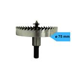 Gatenzaag Ø 75 mm Bi-Metaal met adapter en centreerboor