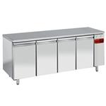 Koeltafel, geventileerd, 4 deuren gn 1/1, (zonder groep) | Diamond | TS4N/H