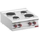 Elektrische kookplaat 4 ronde platen -top- | Diamond | E7/4P7T-N