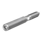 Flamco stokschroef met houtdraad - M8 x 120