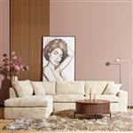 MySofa hoekbank Teddy Divan Links + 2,5 zits