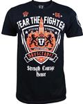 Fear the Fighter Stefan Struve UFC on Fuel T-shirts Katoen Marineblauw