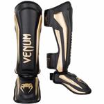 Venum Kickboks Scheenbeschermers Elite Zwart Goud