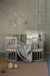 Multifunctioneel 7 in 1 Babybed / peuterbed Olive incl. matras Olive