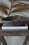 Chapati Schaal Oud Hout | H8 x Diameter  36 Cm