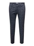 Mark Check Pantalon Hy Dress Blues