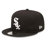 Chicago White Sox 9 Fifty Team Side Patch Snapback Black White
