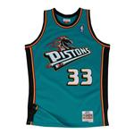 NBA Swingman Detroit Pistons Grant Hill Jersey Teal