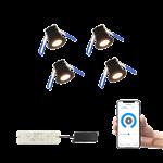 Smart Lemilux Frano Ledverlichting Overkapping - 4 stuks